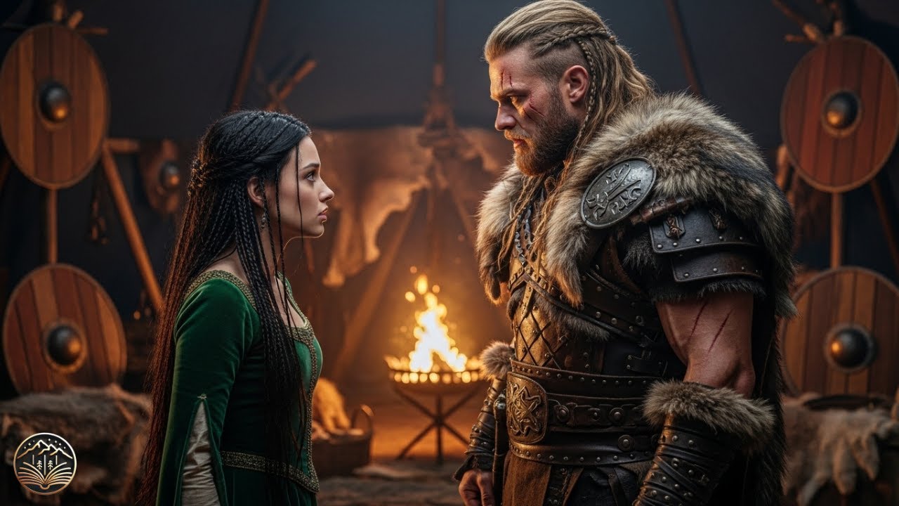 „Au Forțat-o să Trăiască cu Cel Mai Necruțător Barbar…Dar El Purta o Iubire pe Care Ea Niciodată Nu”