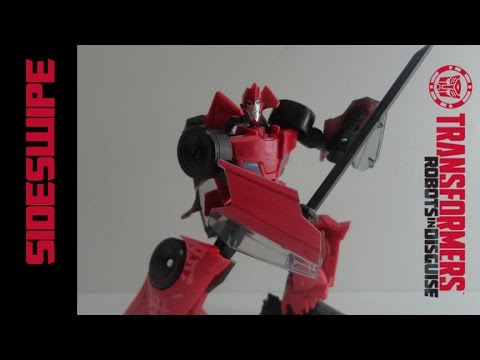 Transformers RiD Sideswipe Review en Español - YouTube