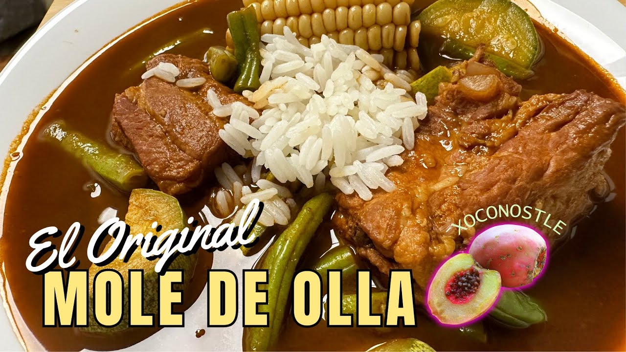 🫔 Mole de Olla con Xoconostle en Multiolla OSTER 💥 Receta Mexicana Tradicional, Fácil y Poderosa