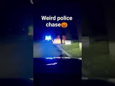 Weirdest police chase🎃 #bulun