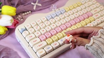 Let’s unbox the YUNZII C75 Cake Meow and see how it can be styled! 🐾🍰 #keyboard #yunzii #unboxing