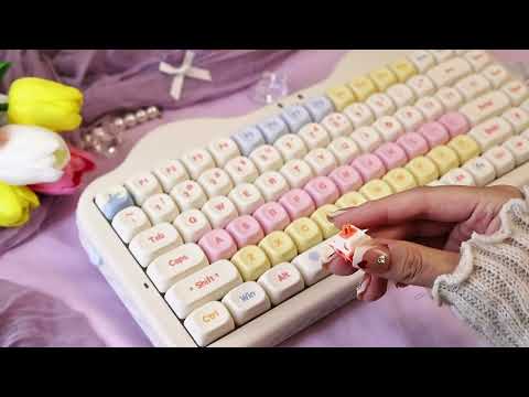 Let’s unbox the YUNZII C75 Cake Meow and see how it can be styled! 🐾🍰 #keyboard #yunzii #unboxing