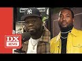 Capture de la vidéo Meek Mill Seemingly Responds To 50 Cent's 'I Wanted To Punch Him' Comments