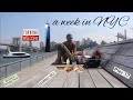 a Week in NYC (One World Observatory, Pier 17, Cobble Hill, Brooklyn Bridge Park)