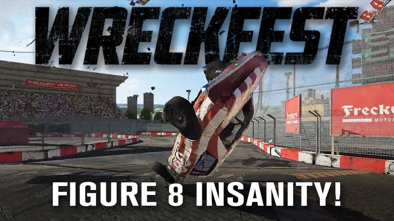 WRECKFEST | 3 ROUNDS OF FIGURE 8 INSANITY! - YouTube