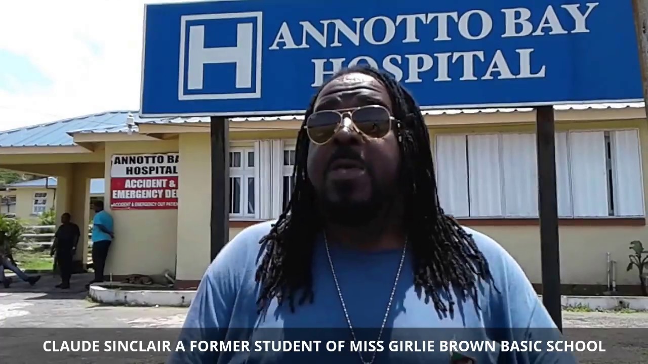 A SPECIAL VISIT TO MISS GIRLIE BROWN THE ANNOTTO BAY HOSPITAL YouTube