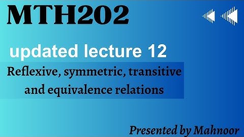 mth202 short lecture 12 | vu updated short lecture 2024 | by Mahnoor