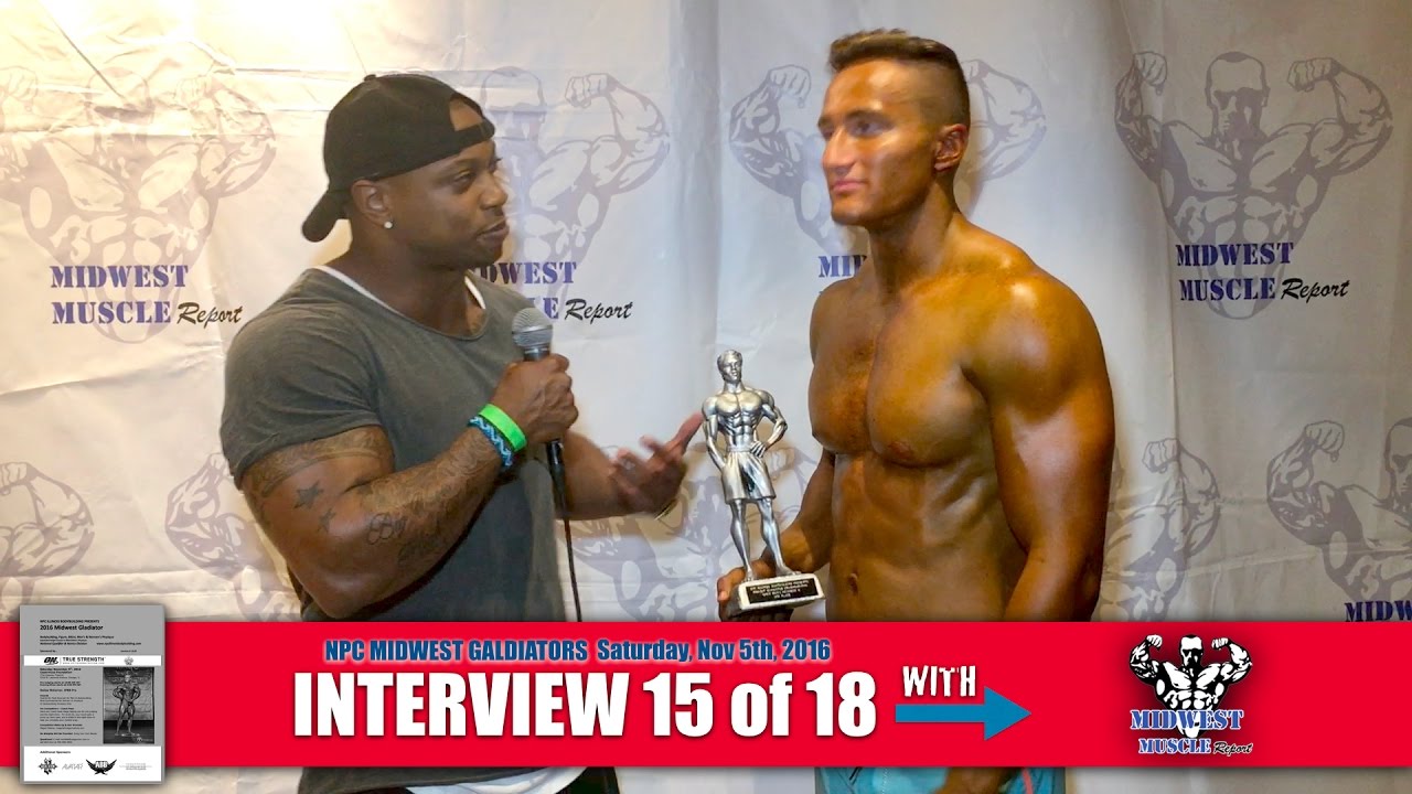 2016 NPC Midwest Gladiator | Interview Jeff Duke
