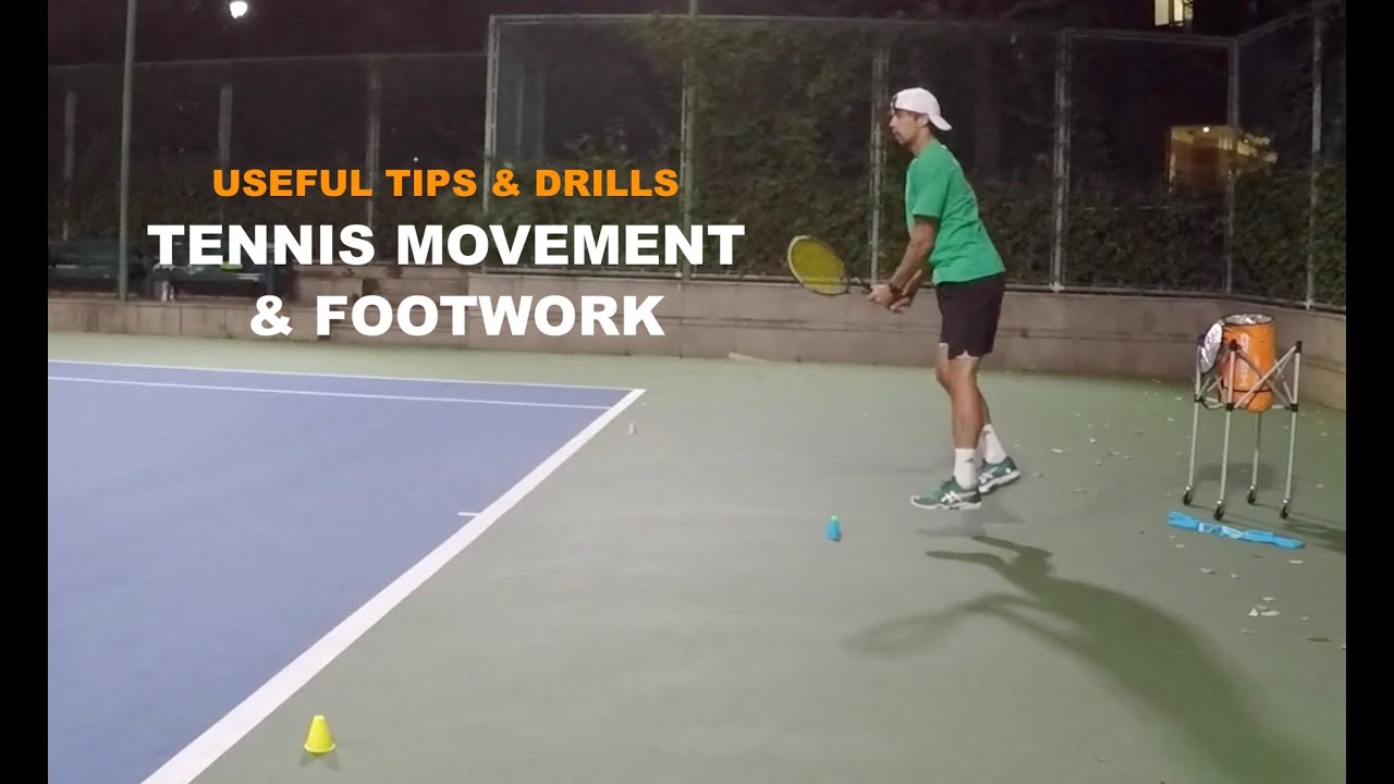 Tennis Movement & Footwork Useful Tips & Drills ( TENFITMEN Episode