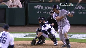 CWS@DET: Abreu brings home two with a double