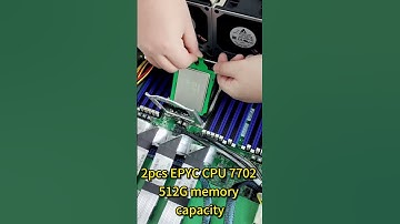 Assembling 4U GPU computing server with 6pcs A100 80G  #server #gpuserver #supermicro #rackserver