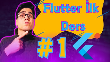 Flutter Dersleri | Serinin İlk Dersi (Döngü Ve Yazı Yazdırma) Mobil Uygulama Nasıl Yapılır?