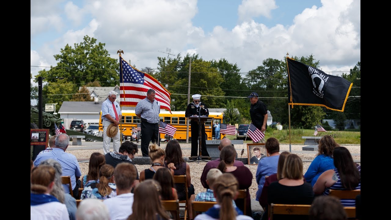 U.S.S. Frank E. Evans DD754 Ohio Memorial Transfer Of Ohio Monument to