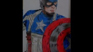 -Speed Drawing - Captain America (Civil war)