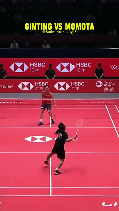 Ginting vs Momota – A Rivalry Reignited! #badminton #bwf #shorts