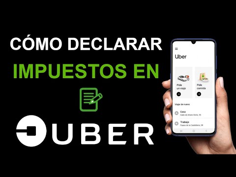 Cómo Declarar Impuestos si soy de UBER – Régimen Fiscal para UBER