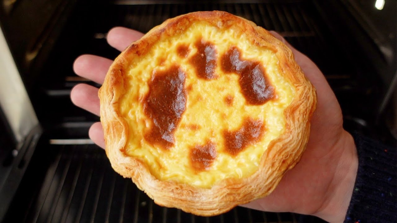 法式布丁 | 吃起來超過癮的特大號【蛋撻】，值得一試！// Egg tart