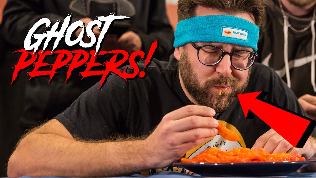 Most Ghost Peppers Eaten In Two Minutes Guinness World Record Bhut Jolokia Mike Jack Eats Heat Youtube