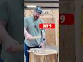 Sinking A Nail In A Single Swing - Day 9