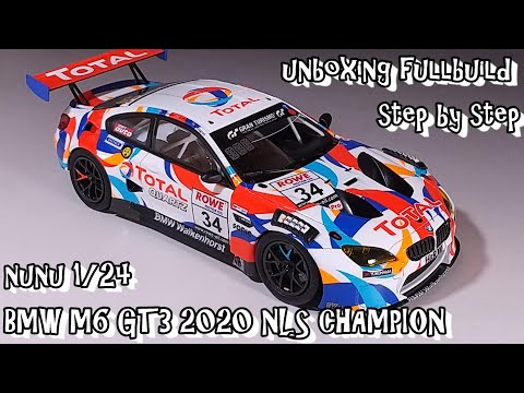 Nunu 1/24 ファルケン BMW M6 GT3 2017 ニュル24時間 1/24 レーシングシリーズ BMW M6 GT3 2017 ニュルブルクリンク24