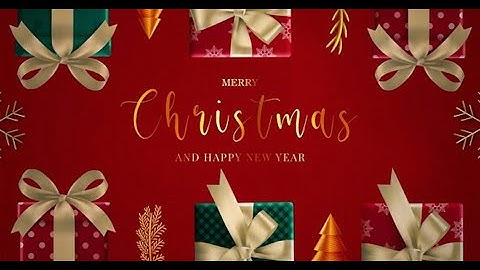 Merry Christmas 2024 And Happy New Year 2024 Opener | After Effects template - Envato elements
