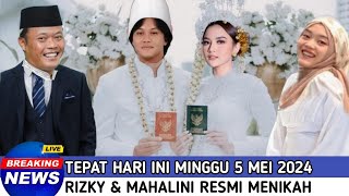 ALHAMDULILLAH SAH !! Ijab Kabul Rizky Febian Dan Mahalini Berjalan Lancar