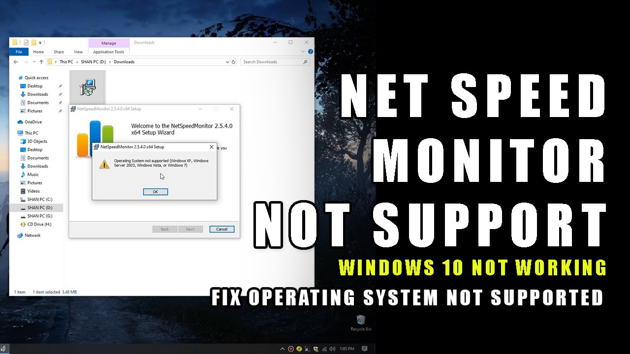 This system is not supported