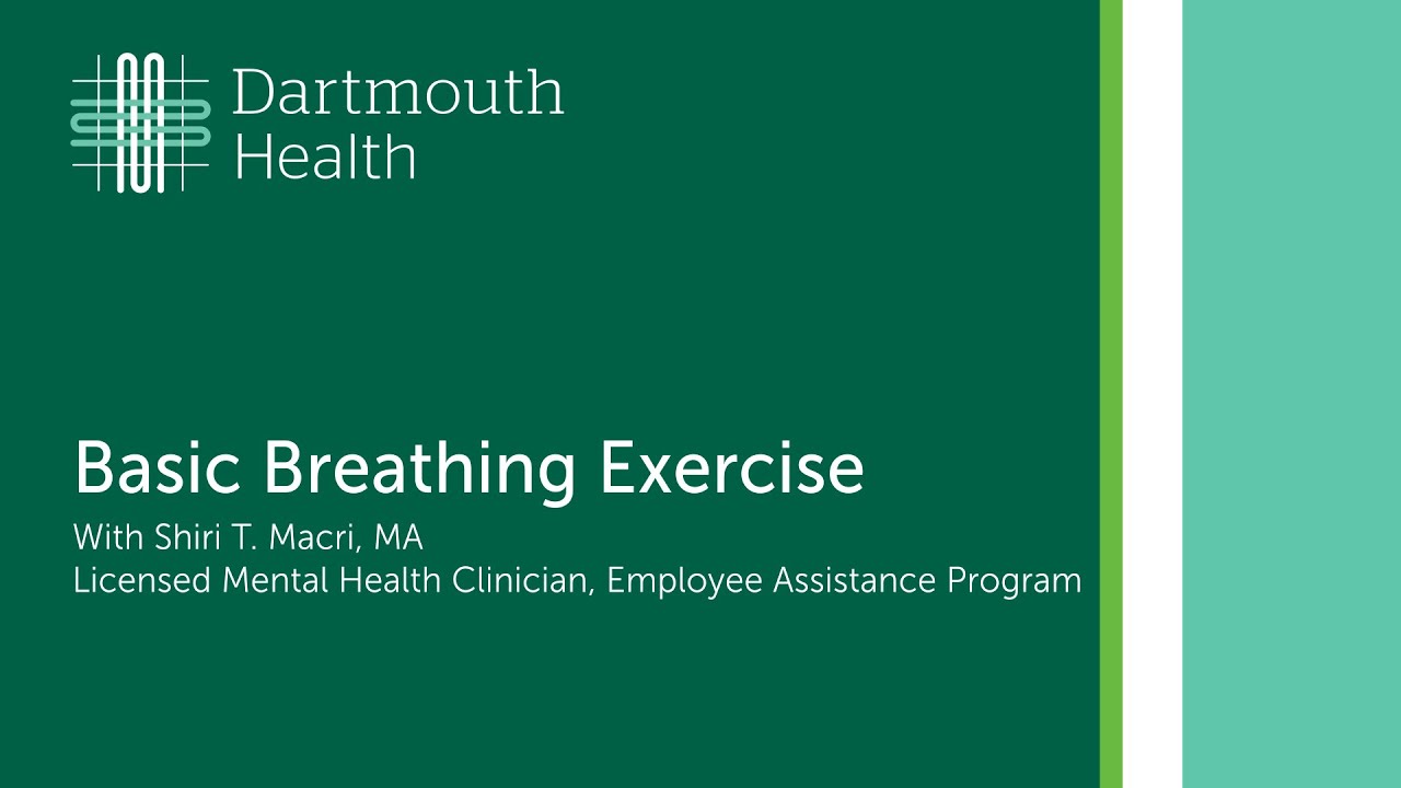 Basic Breathing Exercise YouTube