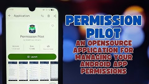 Permission Pilot: Manage Your Android App Permissions