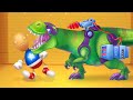 TYRANNOSAURUS REX ROBOT vs ALIEN vs The Buddy Kick 