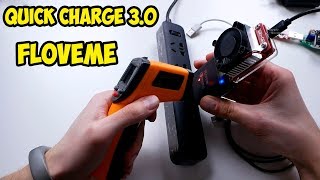 Зарядное устройство Floveme quick charge 3.0. Обзор и тест на выносливость.