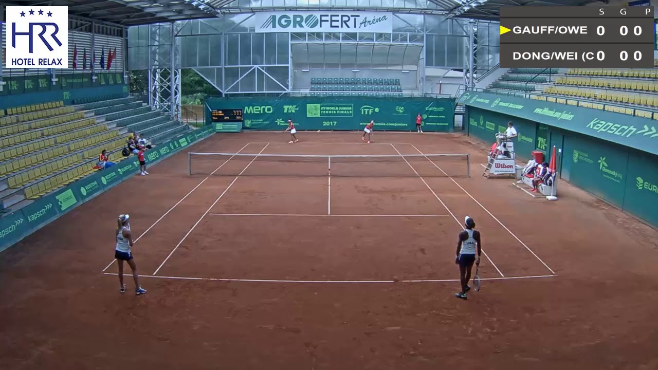 Gauff/Owensby vs Dong/Wei - 7.8.2017 - ITF Prostejov