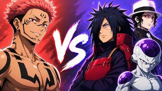 Sukuna vs EVERY Anime Villain — Some Fights Aren’t Fair