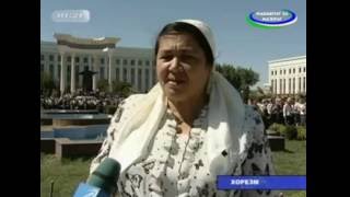 Uzbek National TV late night Newscast (05.09.2016) screenshot 1