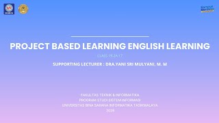 Project Based Learning 2 | English Presentation | Computer &amp; Software Operating System