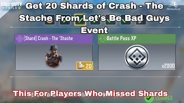 Get FREE 20 Shards of Crash - The Stache From Let