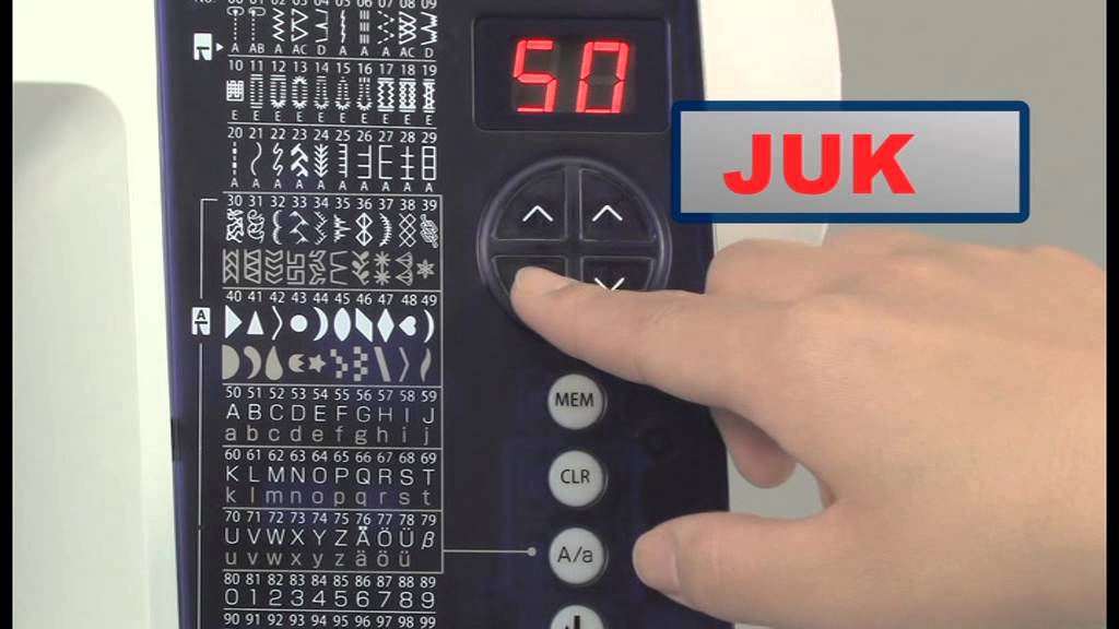 Juki HZLK85 Series 03 YouTube