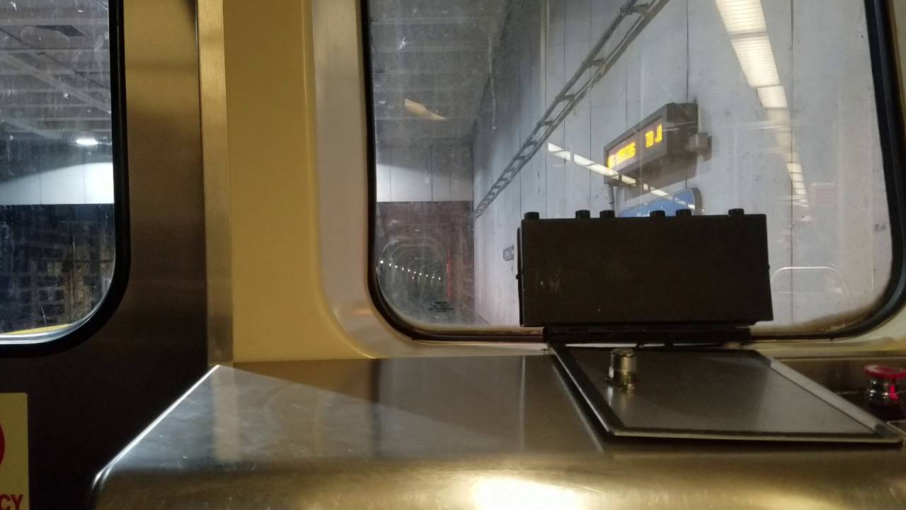 MTA MARYLAND:A Ride On The Metro Subway From Rogers Ave To Charles Center