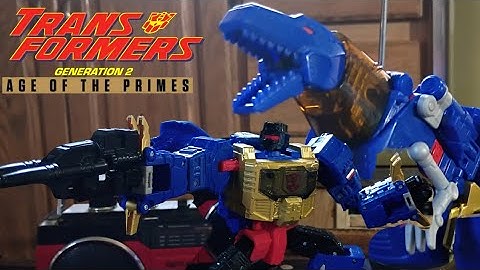 THE KING OF REDECOS!! |Transformers Age of the Primes G2 Grimlock Review 