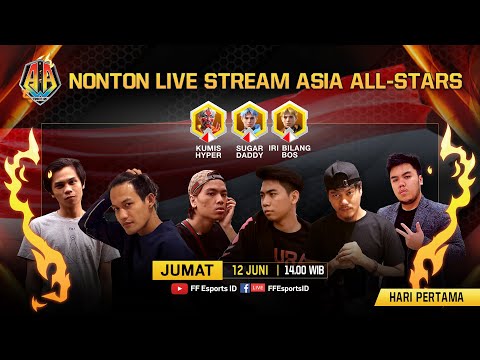 2020 Free Fire Asia All Stars Day 1 Influencers