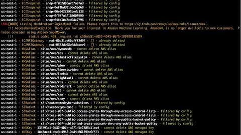 Aws-nuke the Cyber Range