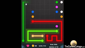 Flow Game Level - 132 [9x9] Beginners Pack Connect the Dots