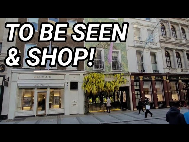 Luxury Shopping in London, Old & New Bond Street 