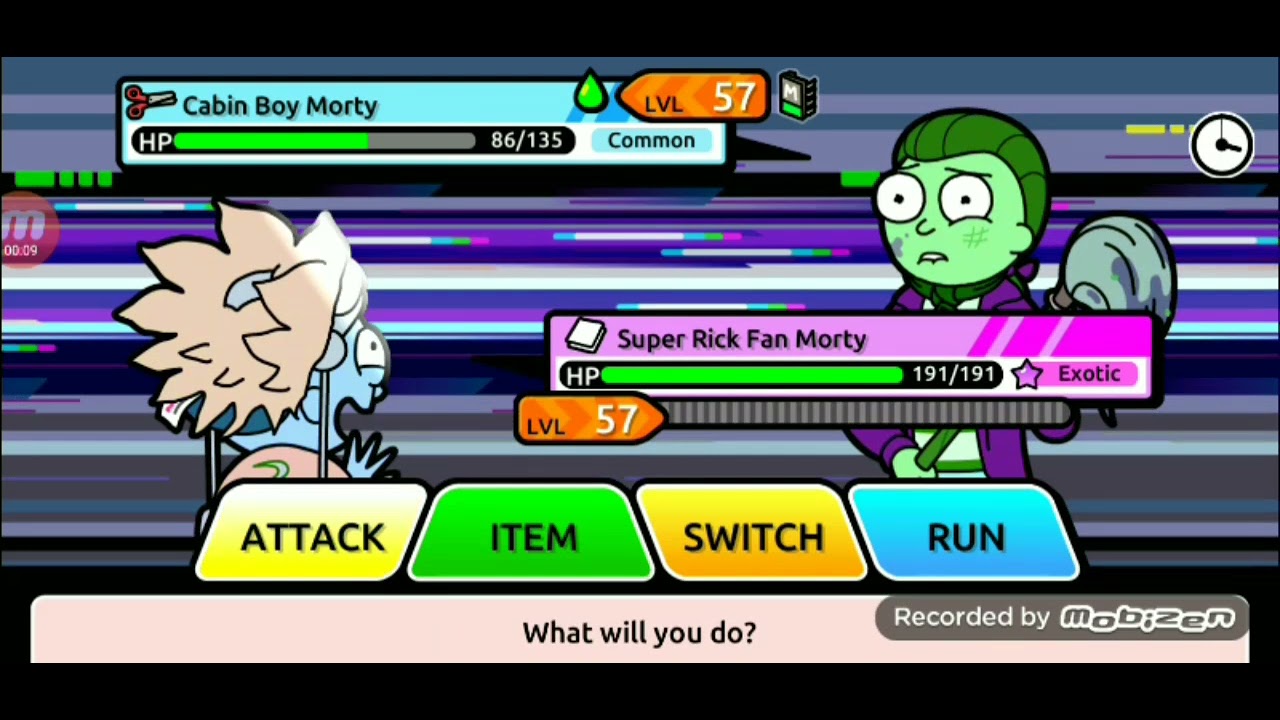 Getting a BACK TO BACK SHINY MORTYS - Pocket Mortys - YouTube
