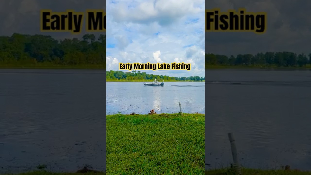 Lake Life, morning fishing in Florida