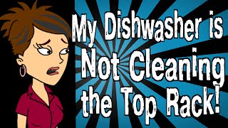 dishwasher upper rack not cleaning