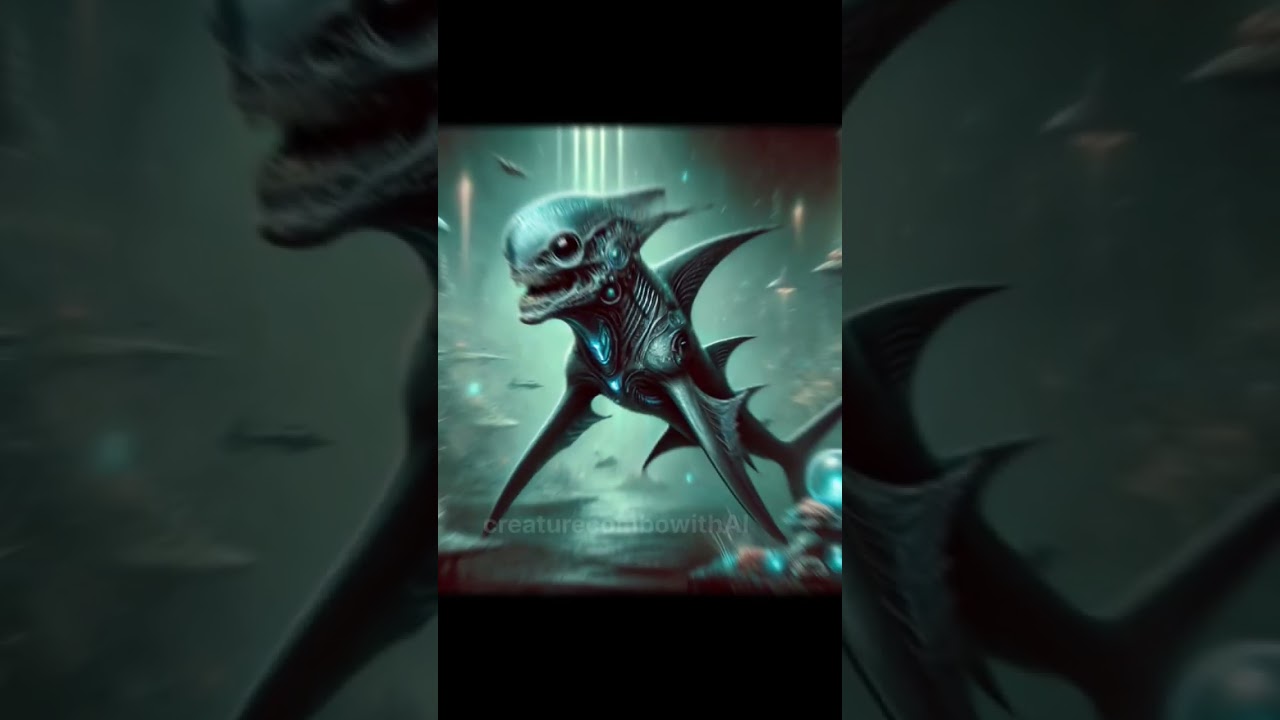 Alien plus Shark hybrid picture 