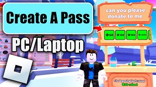 How to Make a Gamepass in PLS DONATE on PC (2026 Guide)