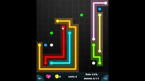 flow game facebook - 12 x 12 mania level 4 Connect the dots