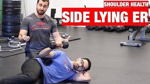 How To Perform A Side Lying DB External Rotation